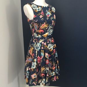Fit & Flare Dress with Pockets